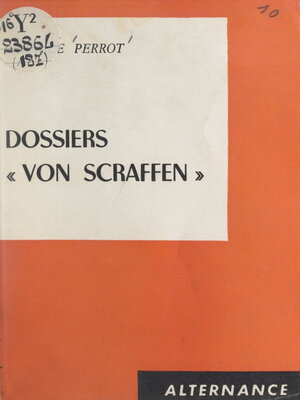 cover image of Dossiers "Von Scraffen"